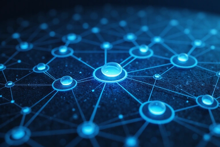 Mappa concettuale con collegamenti web e frecce che indicano connessioni